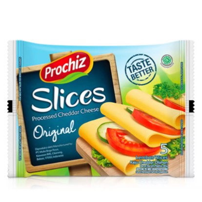 

Keju Prochiz Cheddar Slices 5 Slices