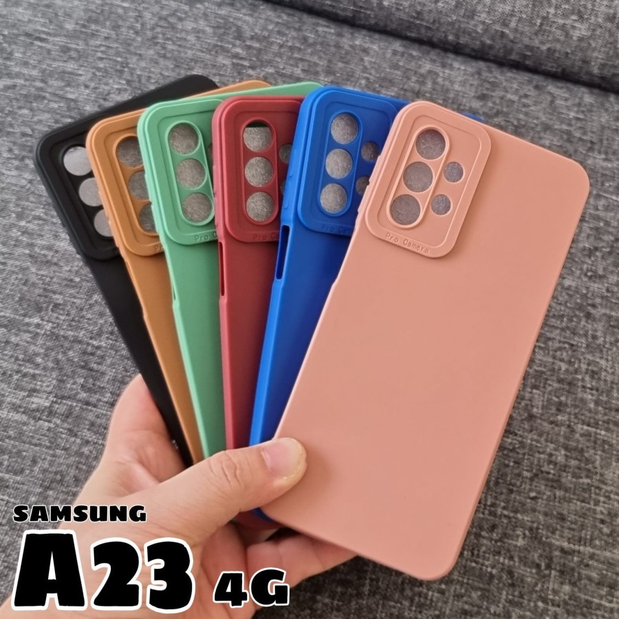 SAMSUNG M33 5G M23 5G A13 4G A23 CASE SOFTCASE SILIKON WARNA KARET PRO CAMERA SOFT CASING PROTECT CAMERA COVER PELINDUNG KAMERA COLOUR SOFT SAMSUNG A23