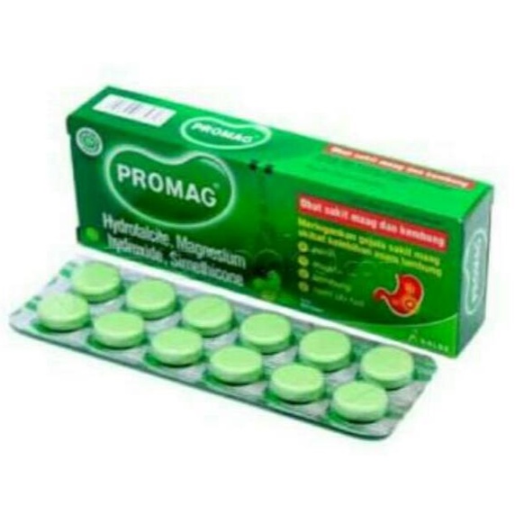 PROMAGH - Tablet Kunyah 1 kotak isi 3 strip