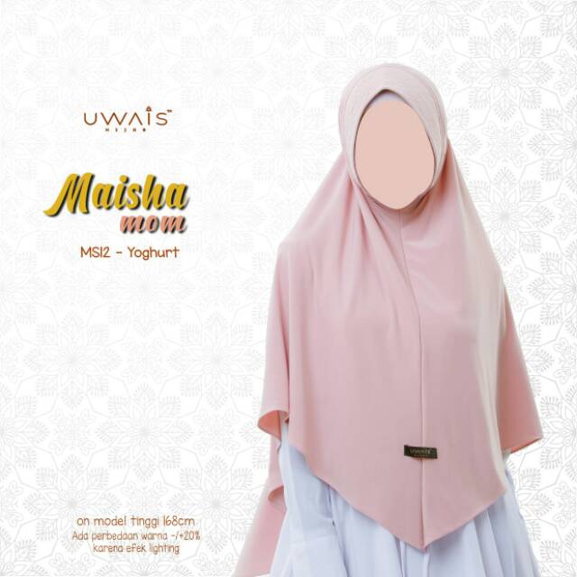 Maisha bergo by uwais hijab ori hijab syari hijab simple hijab brand berkualitas