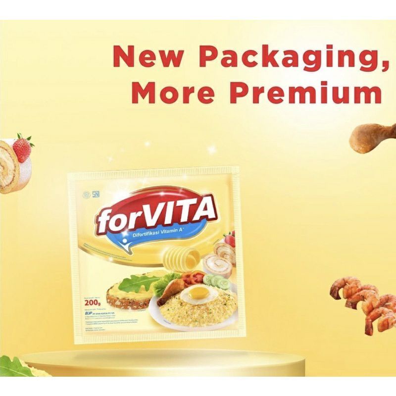 Forvita Margarine 200gr