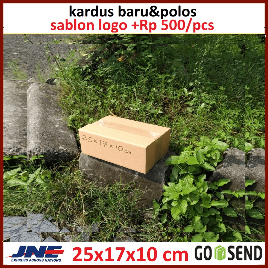 Kardus 25x17x10 cm IND