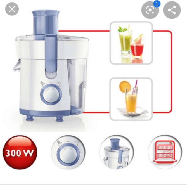 Juicer philips HR1811