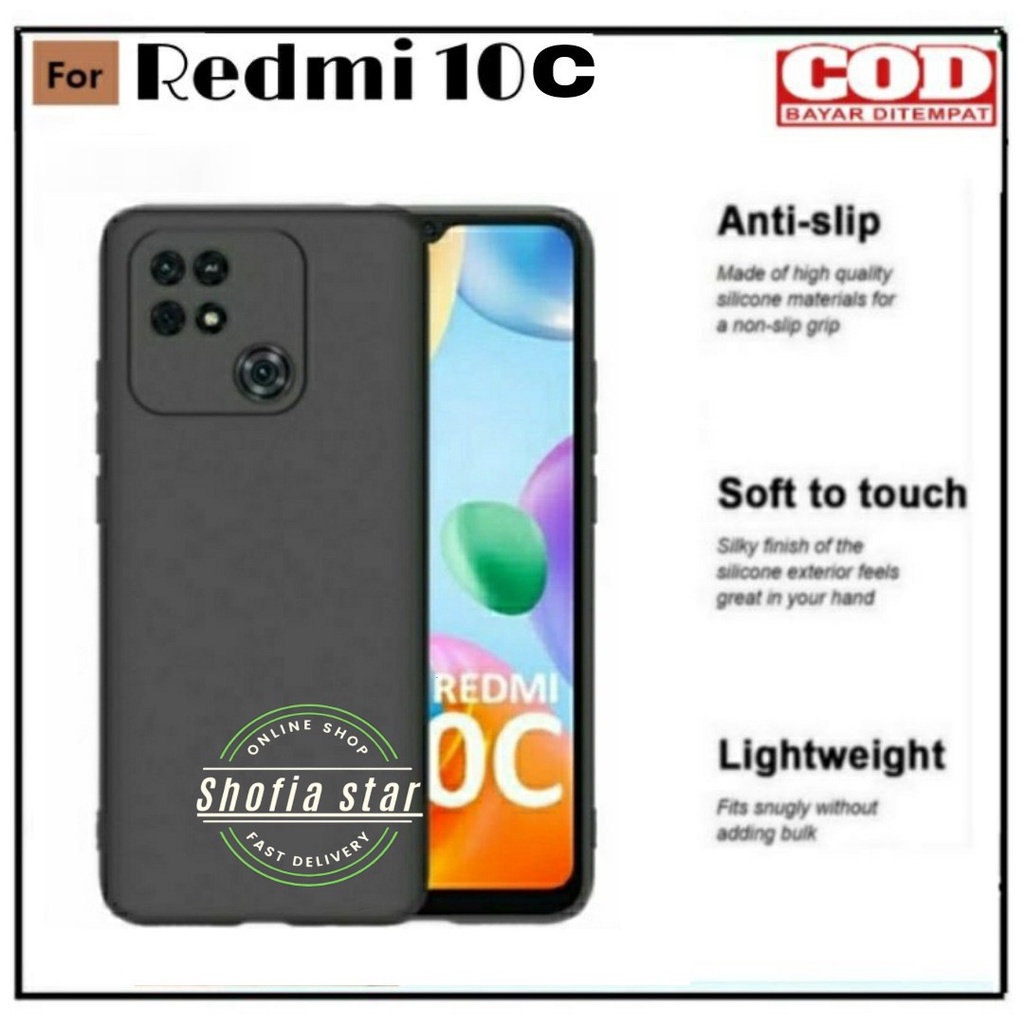 CASE REDMI 10C SOFTCASE BABY SKIN MACARON PROTECT CAMERA