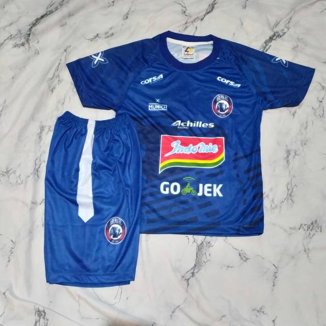 Jersey kaos baju bola setelan anak arem-a print