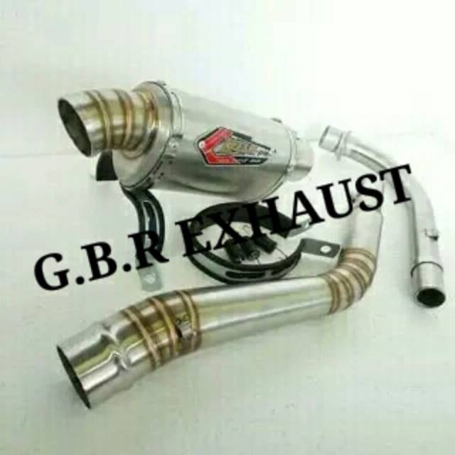 KNALPOT CREAMPIE TRIOVAL JUPITER Z, SUPRA 125, SMASH, SHOGUN,DLL