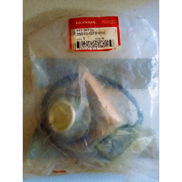Key Set Kunci Set Kunci Kontak Honda Win Win100 Original 35010-GF6-910