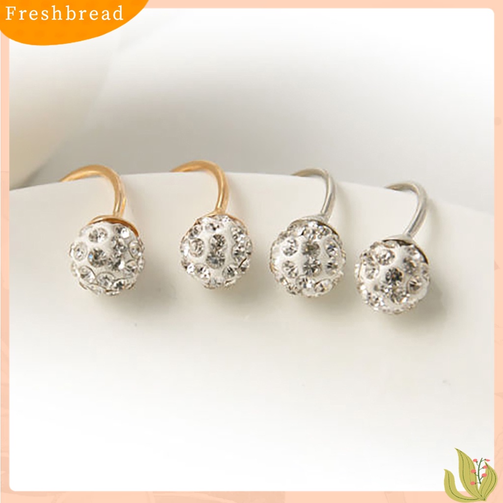 [TERLARIS]1Pair Ear Studs Faux Pearl Decor Jewelry Alloy Women Front Back Stud Earrings for Birthday Party