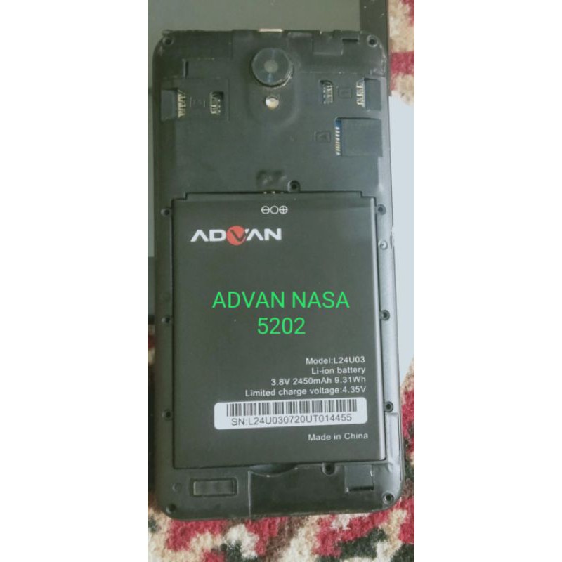 Baterai batrai Advan nasa 5202