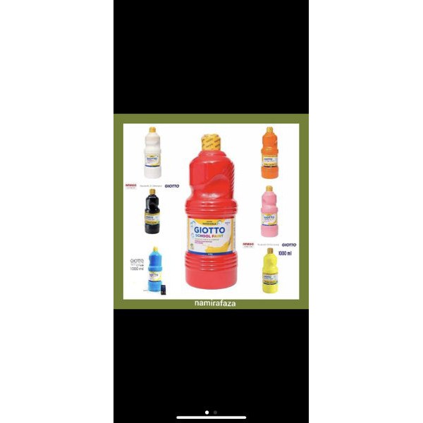 

Spesial Giotto school paint 1000 ml Diskon