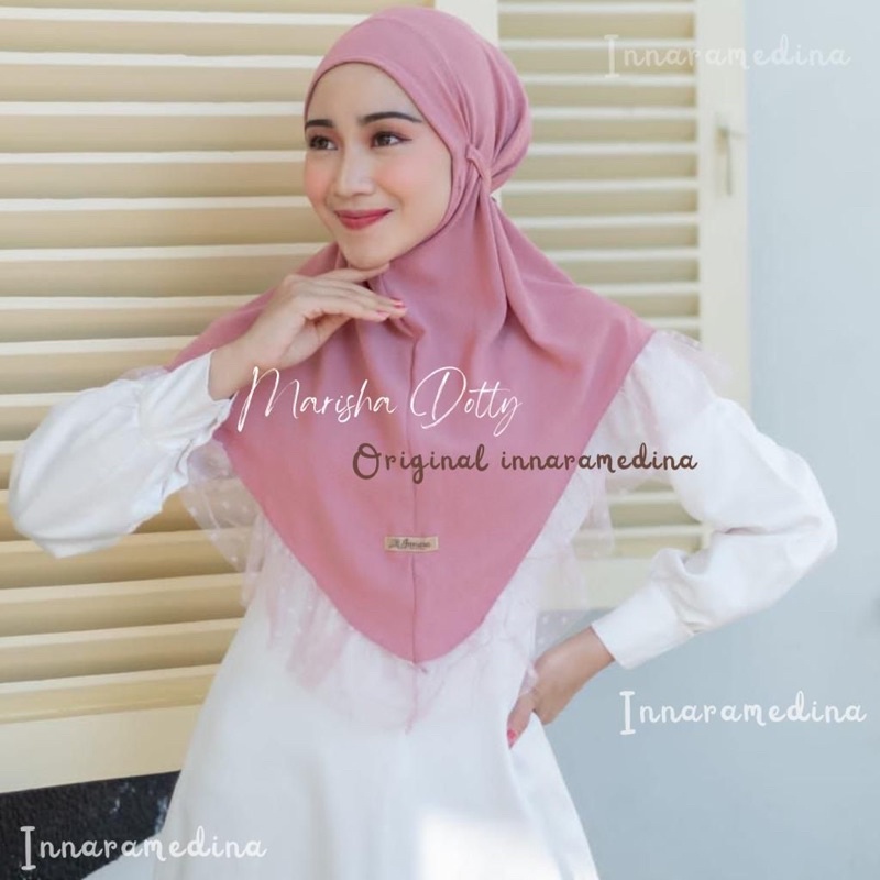 INNARA | Hijab MARISHA DOTTY CRINKLE