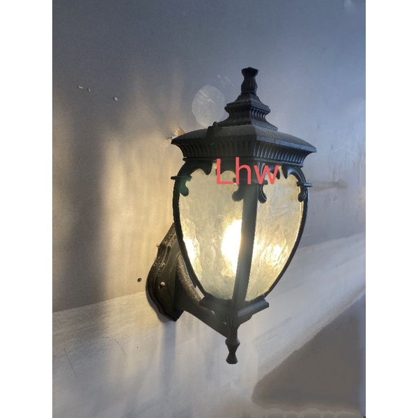 Lampu dinding klasik outdoor indoor dekorasi teras,cafe,hotel,balkon