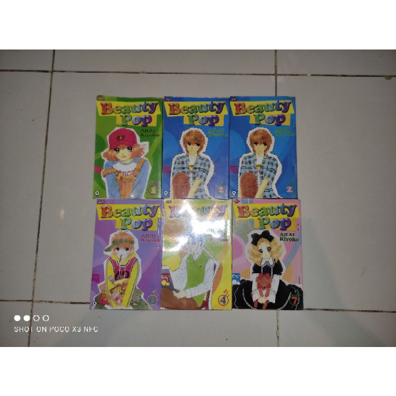 komik cabutan beauty pop 1 2 3 4 7 kyoko arai