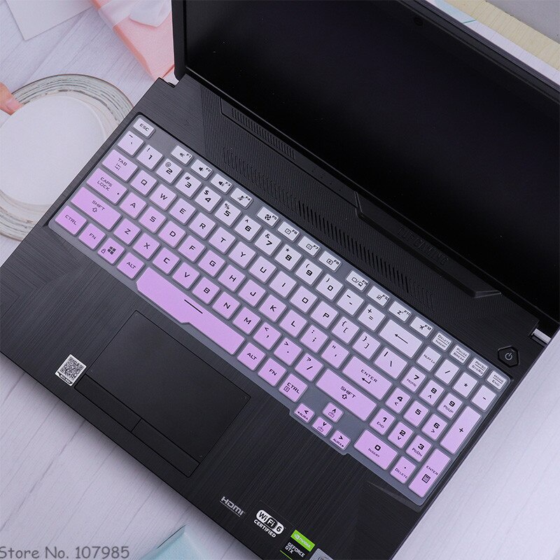 Skin Cover Keyboard Gaming Bahan Silikon 17.3 &quot;Untuk ASUS TUF F17 A17 FX706L FX706LI FX706LH FX706LU FX706IU Lx