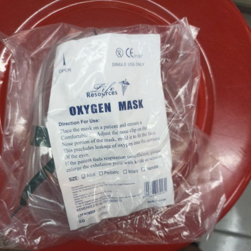 Masker Oksigen Dewasa
