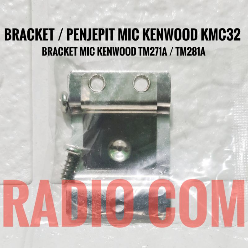 BRACKET MIC KENWOOD KMC32 BREKET MIC KENWOOD TM271 TM281 PENJEPIT MIC KENWOOD TM 271 TM 281 BRACKET MIC KMC 32