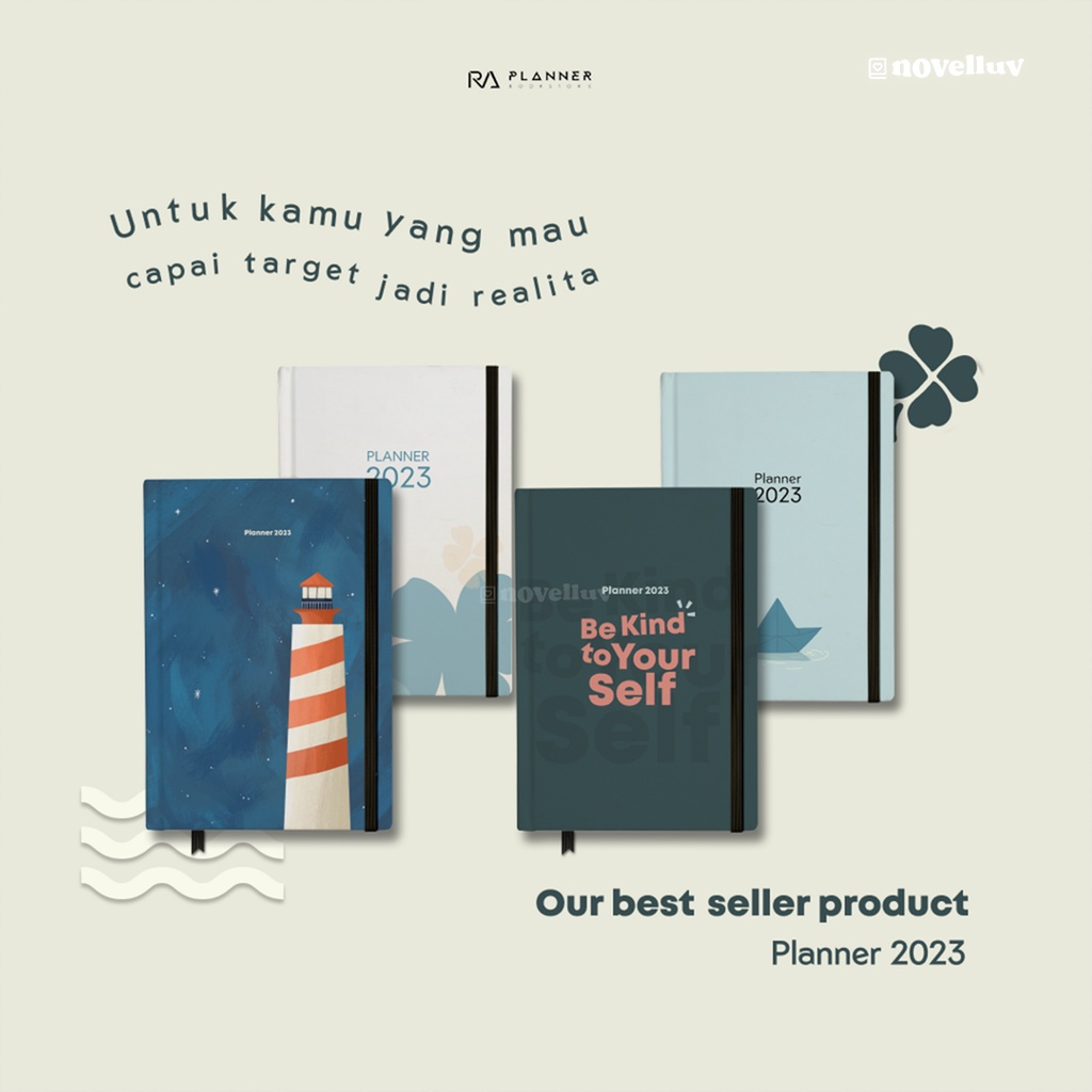 

Planner Journal 2023 by RA Planner | Daily Planner | Buku Agenda 2023 | Planner Tahunan | Notebook | Journal / Jurnal
