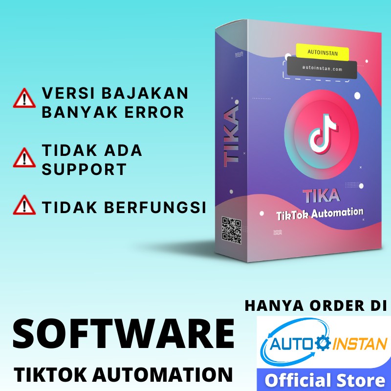 SOFTWARE AKUN TIKTOK AUTOMATION SCRAPE DOWNLOAD DAN SCEDULE