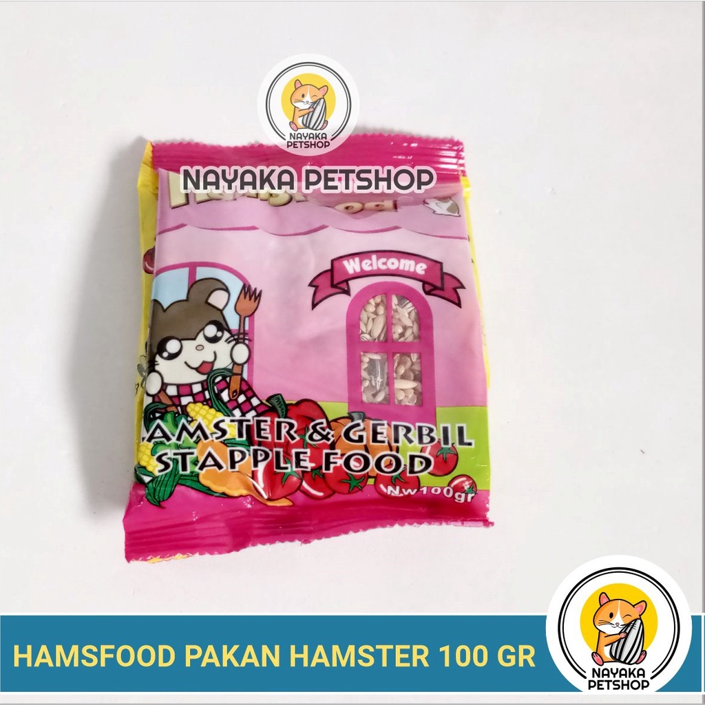 Hamsfood 100 gr Makanan Hamster Pakan Hamster Racikan
