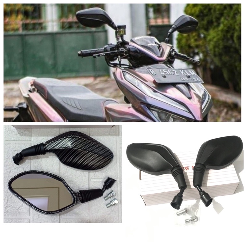 Spion Model Click 125 Pcx Spion Vario 160 150 HMA THAI Universal Buat Semua Motor Yamaha &amp; Honda