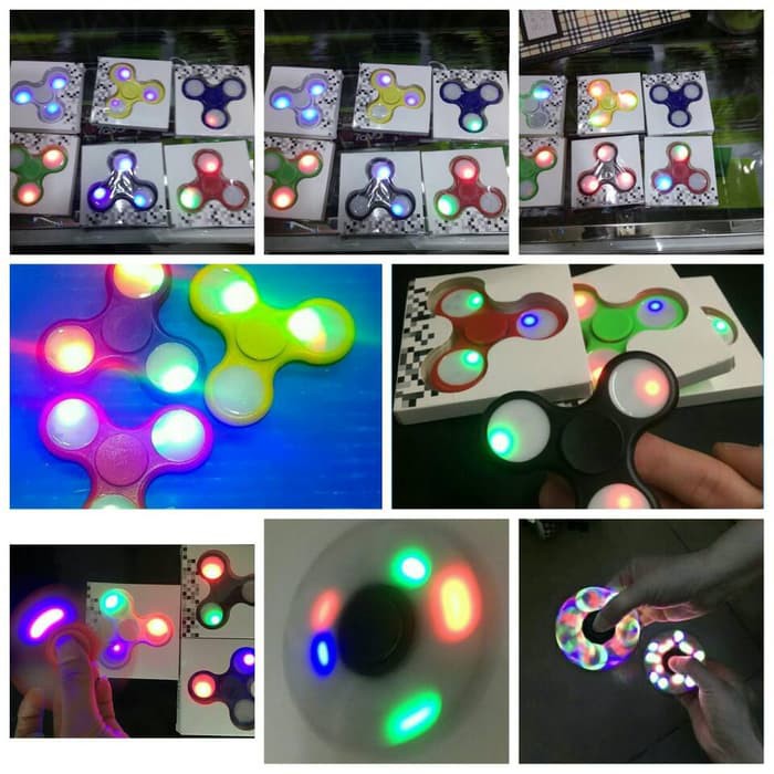Fidget Spinner Led - Fidget Spinner Keramik - Fidget Spinner Fidget Spinner Light Led / Fidget
