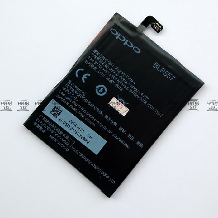 Baterai Handphone Oppo BLP557 N1 N 1 Original OEM Batre Batrai Battery BLP 557 Ori