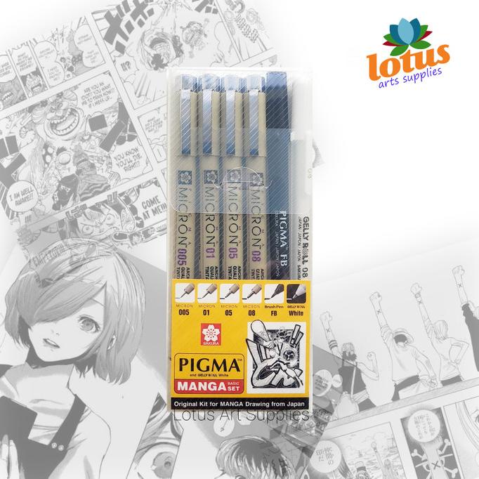 

(BISA COD) Sakura Pigma Manga Basic Set NEW Kode 234