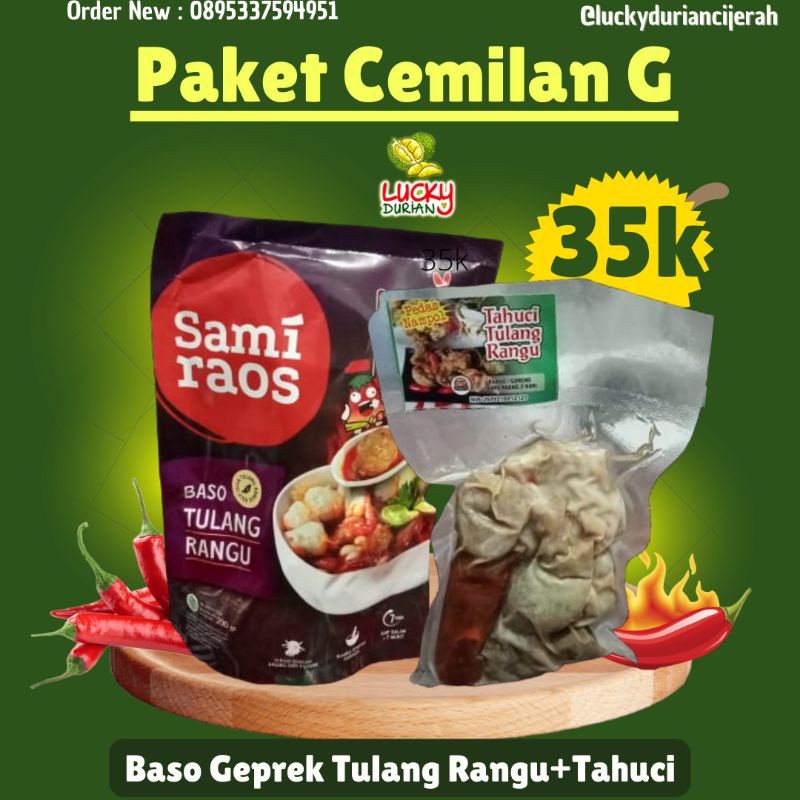 

Paket Cemilan G