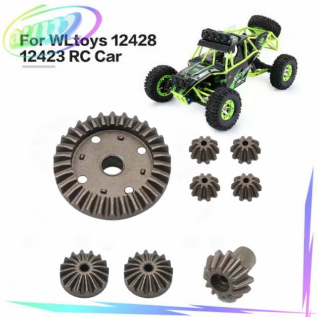 WLtoys 12428 12428B 12428C RC Car Upgrade Metal Parts Driving Gear 12428-0011 Q46