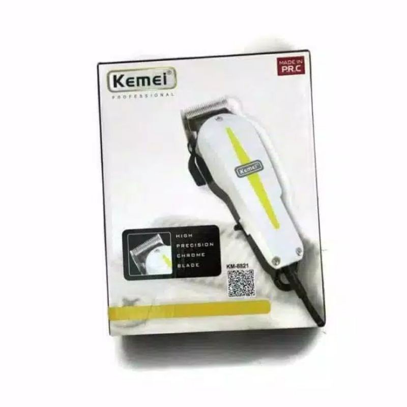 COD MESIN CUKUR RAMBUT HAIR CLIPPER PROFESSIONAL KEMEI KM-8821 / CUKURAN RAMBUT HAIR CLIPPER LISTRIK ELEKTRIK KEMEI KM-8821