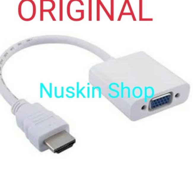 Penjualan Terbanyak.. Kabel HDMI ke VGA KONEKTOR HDMI TO VGA CONVENTER KONVERTER HDMI KE VGA