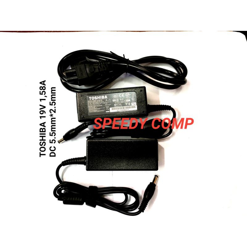ADAPTER TOSHIBA 19V 1,58A DC 5.5mm*2.5mm Original
