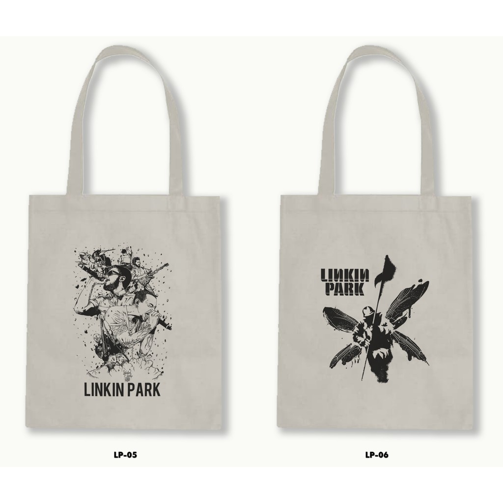 TOTE BAG BLACU - LINKIN PARK