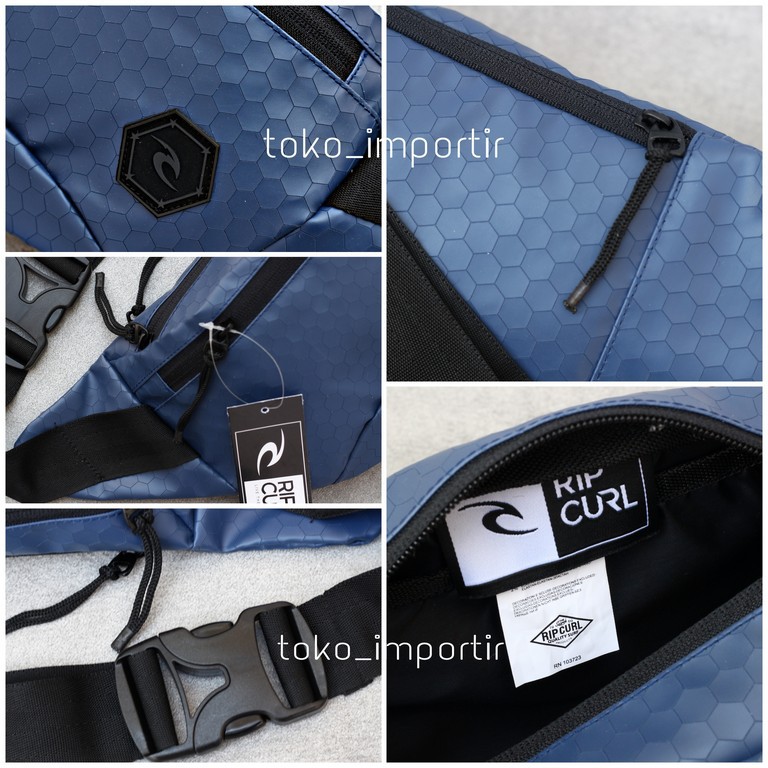 Waistbag Ripcurl Waterproof Import Mirror Original / Tas Pinggang Pria Anti Air