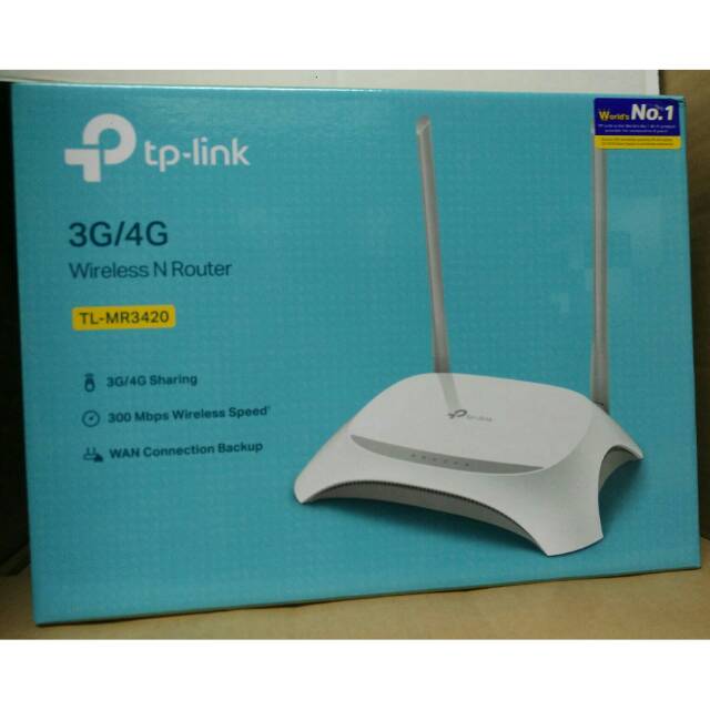 TPLINK TL-MR3420 3G/4G Router N Wireless