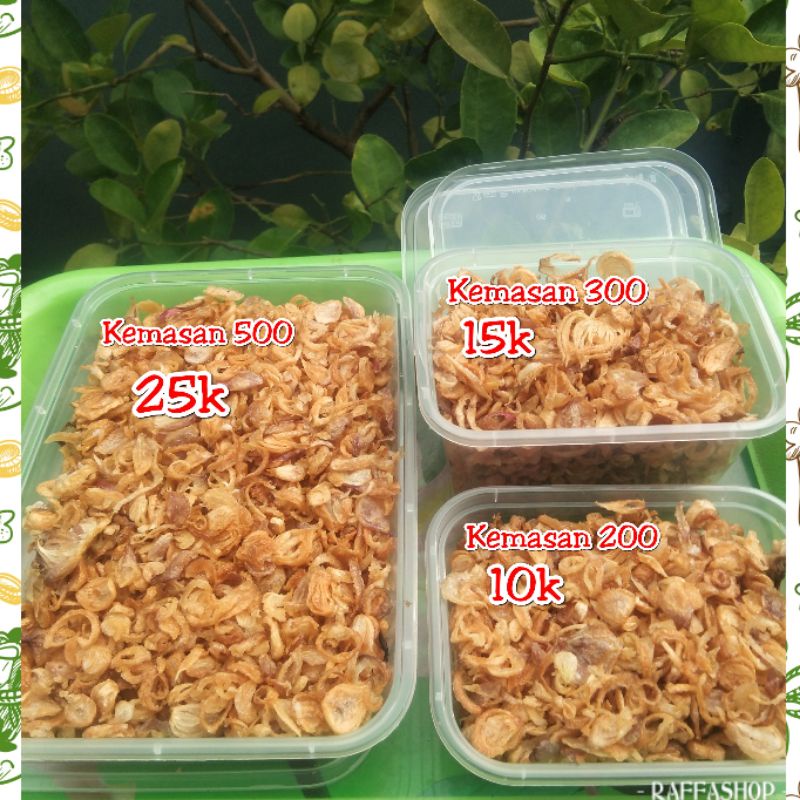 

Bawang goreng Asli Mama Raffa