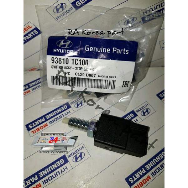 Switch Lampu Rem Hyundai Atoz Verna Stoplamp Getz Avega Stop Lamp I10 Kia Visto Ori Murah