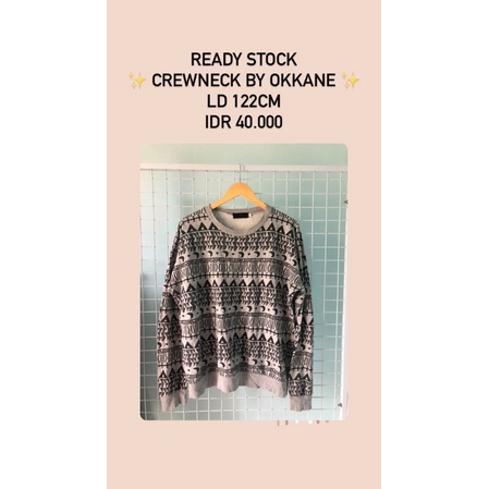 CREWNECK BY OKKANE