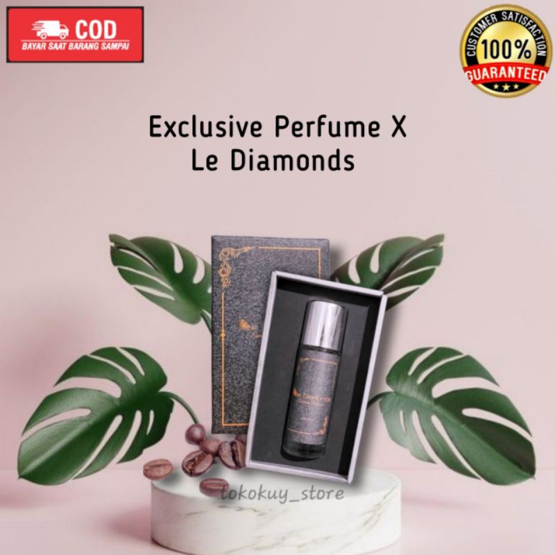 Parfum Unisex - Exclusive Perfume X Le Diamonds Ori - Parfum Non Alkohol - Parfum Awet Tahan Lama