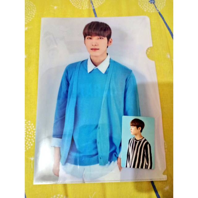 Wonwoo clear file / L-holder catat 2nd gen