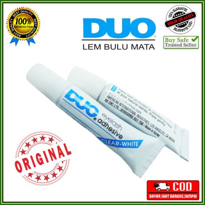 Lem Bulu Mata Palsu False Eyelash Glue Original Mini DUO 1 Gram Tahan Lama Awet Anti Badai