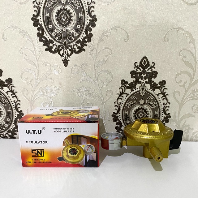 Regulator Kepala Gas Kompor Masak UTU SNI
