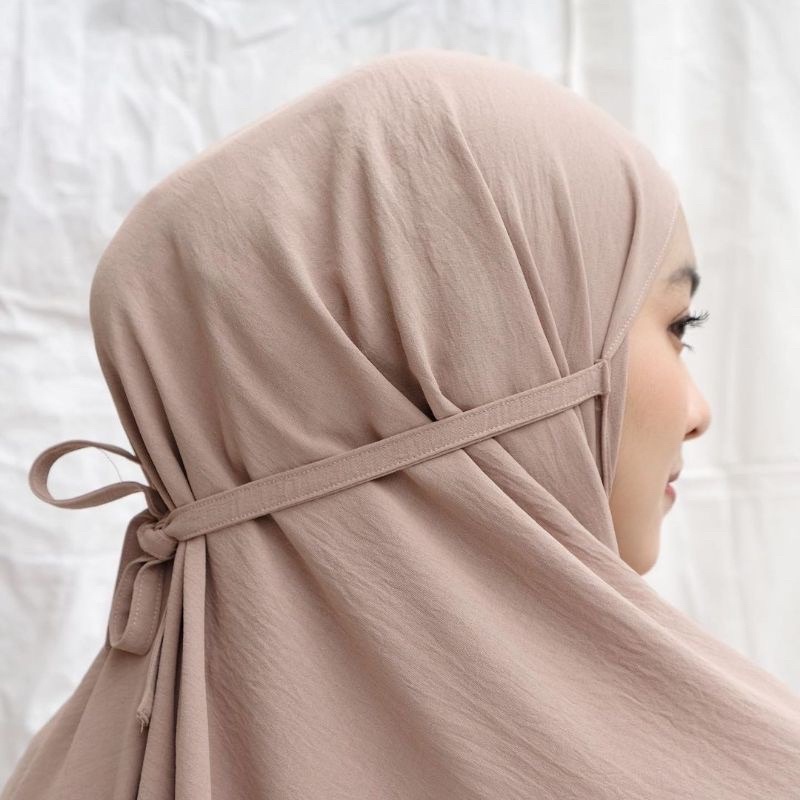 Bergo Maryam Crinkle Jumbo Air Flow