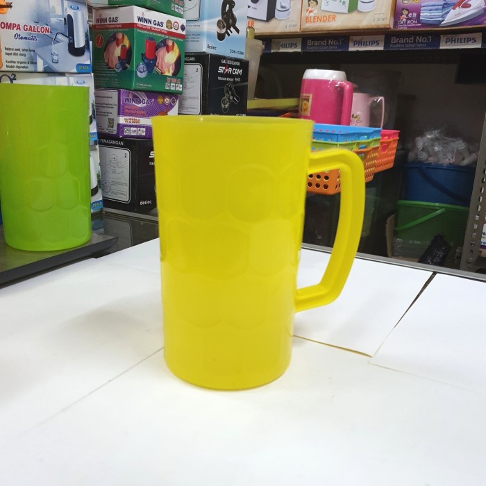 Gelas Plastik Boba Gelas soda Handle