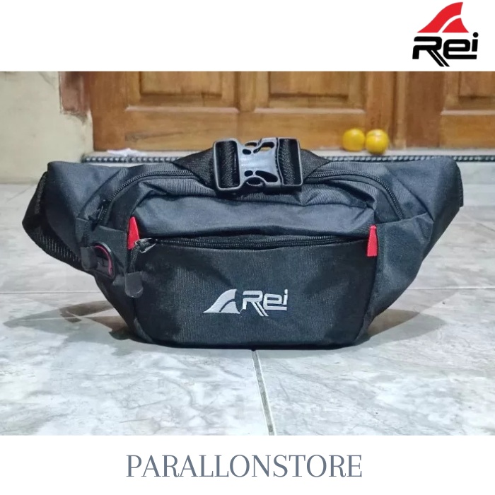 Tas Selempang Waistbag Rei waterfroop # Tas pinggang Rei # Tas selempang pria Rei Waistbag Selempang