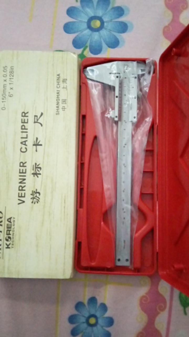 Sigmat Besi Manual / Vernier Caliper / Jangka Sorong Manual 6 Inch