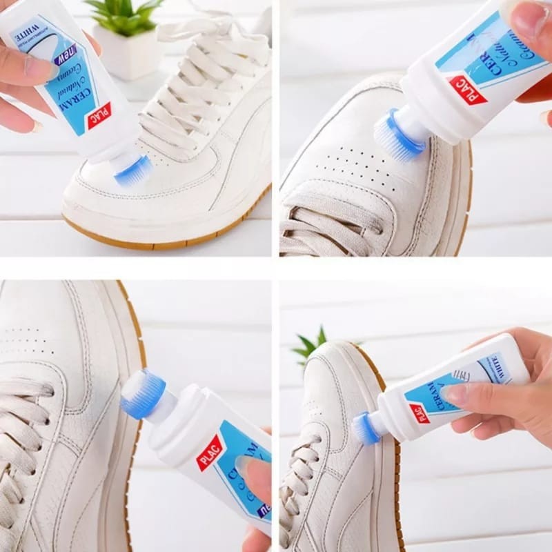 Cairan Pemutih Sepatu Sneakers Shoes Suede Cleaner Kit Sabun Cuci Perawatan Sepatu Putih