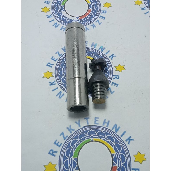 T slot 14 x 4 mm + Holder Carbide 16 mm Tungaloy Bekas siap pakai