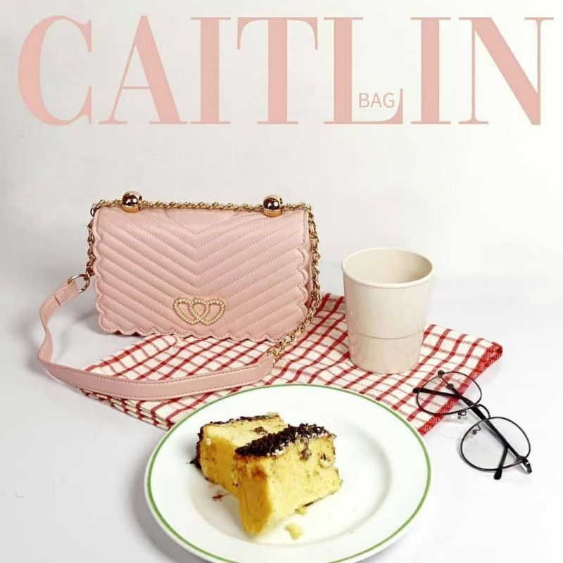 CAITLIN Bag Jims Honey Original 100% Woman Shoulder Bag Tas Selempang Wanita JH Ori Murah