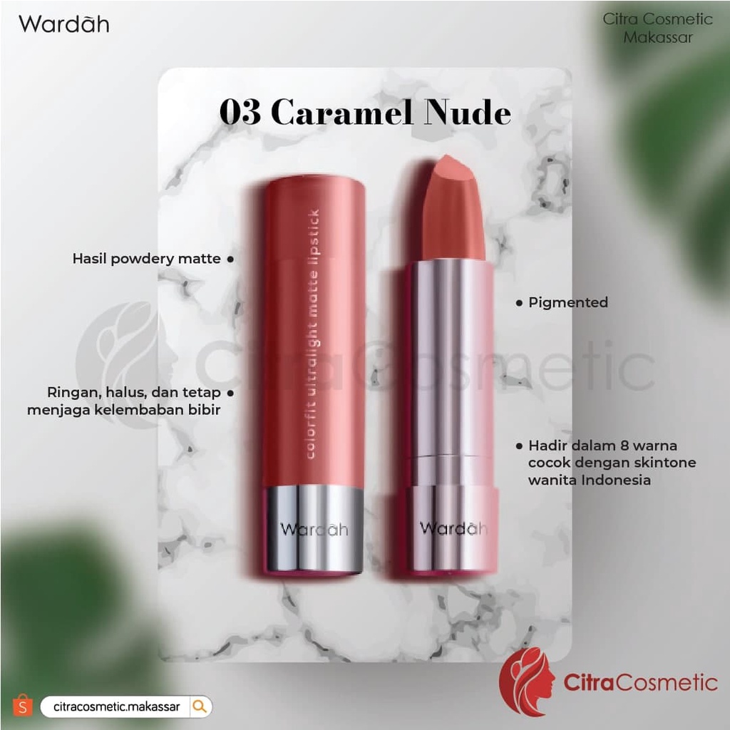 Wardah Colorfit Ultralight Matte Lipstick